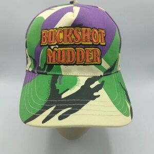 Buckshot Mudder Camouflage Cap Excellent Condition